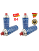 Pack de 4 Bombonas Gas de 227Gr Con Envío Gratis Super-Ego