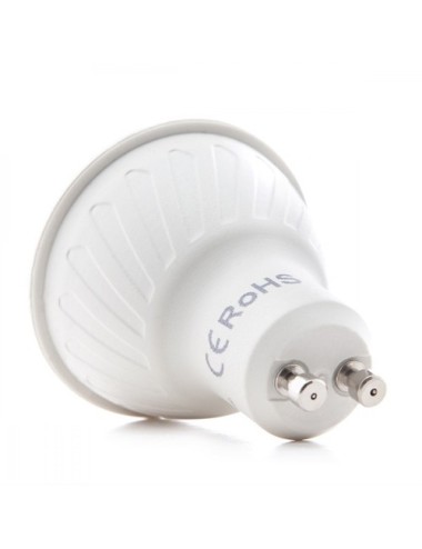 Pack 10 Bombillas LED GU10 6W 6000ºK con Envío Gratis.