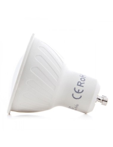 Pack 10 Bombillas LED GU10 6W 3000ºK con Envío Gratis.
