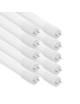 Pack de 10 Tubos Led T8 150cm 22W de Cristal 6000k con Conexión un Lateral y Envío Gratis.