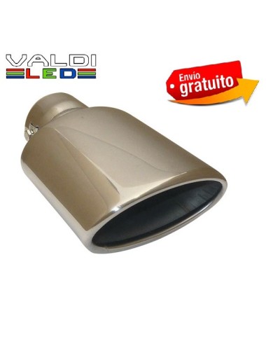 Cola de Escape Inox Modelo Cupra ovalado entrada 60mm Con Envío Gratis