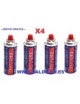 Pack de 4 Bombonas Gas de 227Gr Con Envío Gratis Butsir