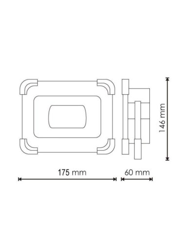 Foco Proyector LED Solar 30w PowerBank Portátil con Batería, Recargable, Luz para trabajo, Recargable USB o Solar, Envío Gratis.