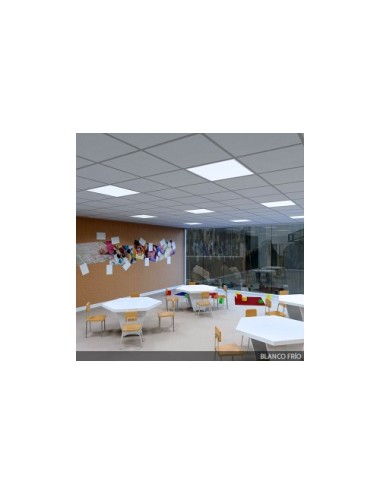 Pack de 2X Panel Led 60X60 Cm 40W 6000K Luz Fría 6000k Con Envió Gratis