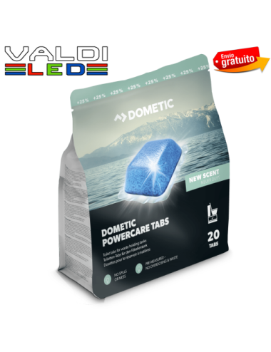 Dometic 20 unidades Power Care Tabs Wc Inodoro, Envío Gratis.