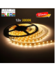 Tira 12v de 300 LED 72W Ip25 3000ºK SMD5050 x5 Metros, Blanco Cálido con Envío Gratis.