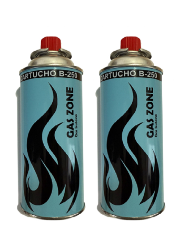 Pack de 2 cartuchos de gas 227g, Gas Zone con Envío gratis
