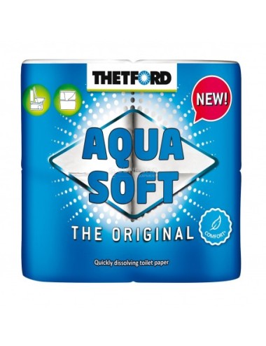 Thetford Aqua Soft - Papel higiénico 4 rollos para potty y envio gratis