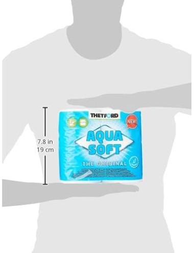 3 x Thetford Aqua Sofollos para potty y envio gratist - Papel higiénico 12 r