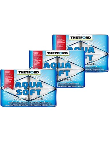 3 x Thetford Aqua Sofollos para potty y envio gratist - Papel higiénico 12 r