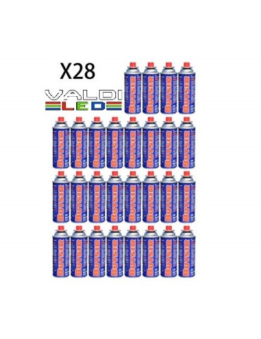 Pack de 28 Bombonas Gas de 227Gr Con Envío Gratis, Butsir.
