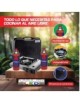 Cocina Hornillo portátil Extra+ dual + 2 botellas de gas + Maletín y Envío Gratis.