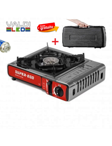 Cocina Hornillo portátil Super Ego + Maletín y Envío Gratis.